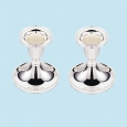 Silver Plated Candlestick Set 
