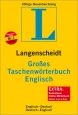 Grosses Taschenwörterbuch: Englisch