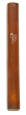 Mezuza Dark Brown Round 