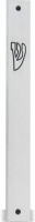 Mezuza Metal: Metallic-Coloured