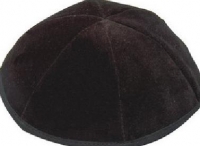 Kippa Black Velvet  