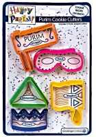 Purim Cookie Cutters